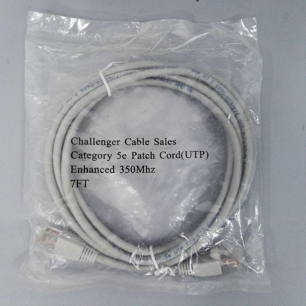 Category 5e Patch Cord Enhanced 350Mhz 7 Ft Cat 5